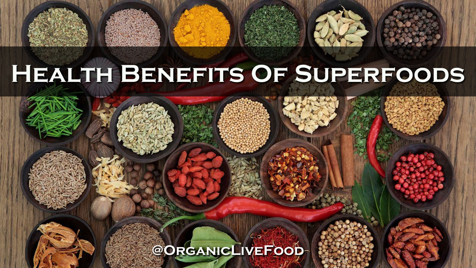 Health benefits of superfoods
